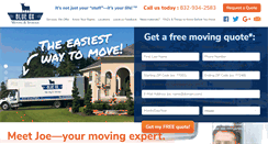 Desktop Screenshot of blueoxmoving.com
